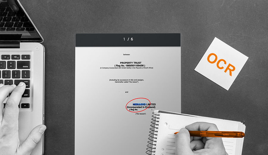 Features to meet your requirements 5 Bulk Capture and OCR 1